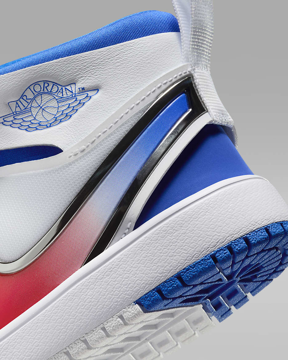 Jordan 1 Mid RM EasyOn Little Kids Shoes. Nike
